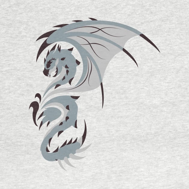 Reign of Heavens - Silver Rathalos by kinokashi